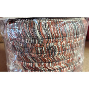 50 Yards - BRUSH FRINGE TRIM- 1.75" wide, Nice Earthy "EMBERS" Colors- New Spool